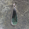 Kawakawa Pounamu pendant set in Sterling Silver - NZ Greenstone