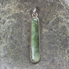 Sterling silver hapopo pounamu pendant
