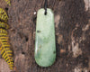Kawakawa Pounamu Roimata Pendant - NZ Greenstone
