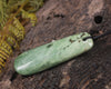 Kawakawa Pounamu Roimata Pendant - NZ Greenstone