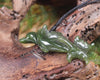 Dolphin or Aihe Pendant - Rimu Pounamu - NZ Greenstone