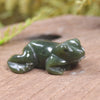 NZ Greenstone Frog Sculpture (BT515) Hapopo Pounamu