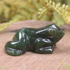 Kawakawa Pounamu Frog Sculpture