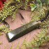 Flower Jade Pounamu Toki Pendant - NZ Greenstone