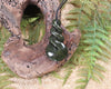 Twist or Pikorua carved from Rimu Pounamu - NZ Greenstone