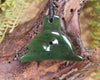 Dog Whistle carved from Kawakawa Pounamu - NZ Greenstone