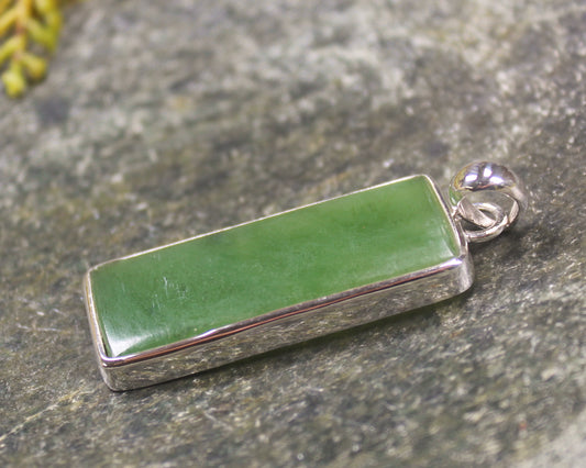 Pendant carved from Hapopo Pounamu - NZ Greenstone