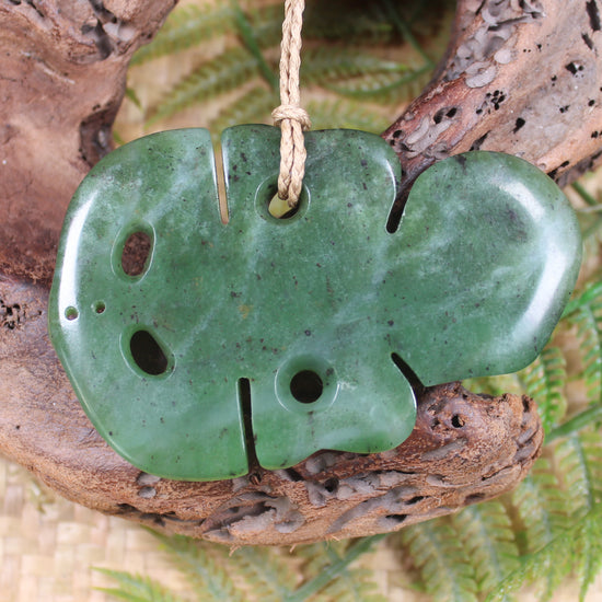 Hei Tiki carved from Hapopo Pounamu - NZ Greenstone
