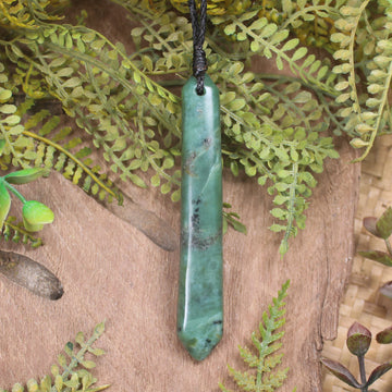 Roimata or Teardrop carved from Inanga Pounamu - NZ Greenstone