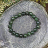 Kawakawa Pounamu beaded bracelet