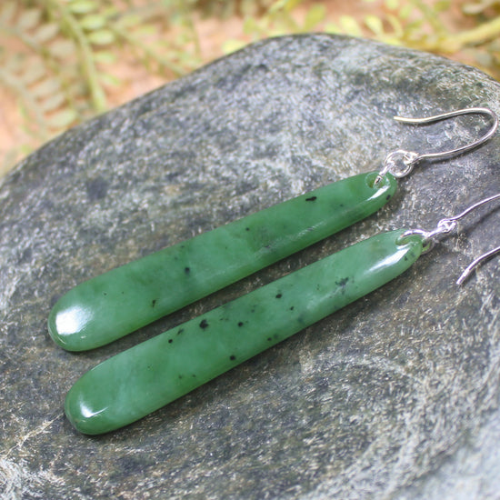 Hapopo Pounamu Earrings