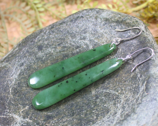 Hapopo Pounamu Earrings