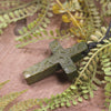 NZ Greenstone Cross pendant 