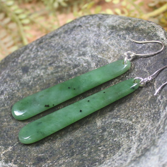 Hapopo Pounamu Earrings