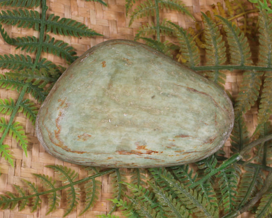 Freeform Kawakawa Pounamu Sculpture