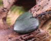 Heart carved from Hapopo Pounamu - NZ Greenstone
