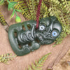 Hei Tiki carved from Tangiwai Pounamu - NZ Greenstone