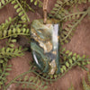 Tooth pendant carved from Inanga Pounamu - NZ Greenstone