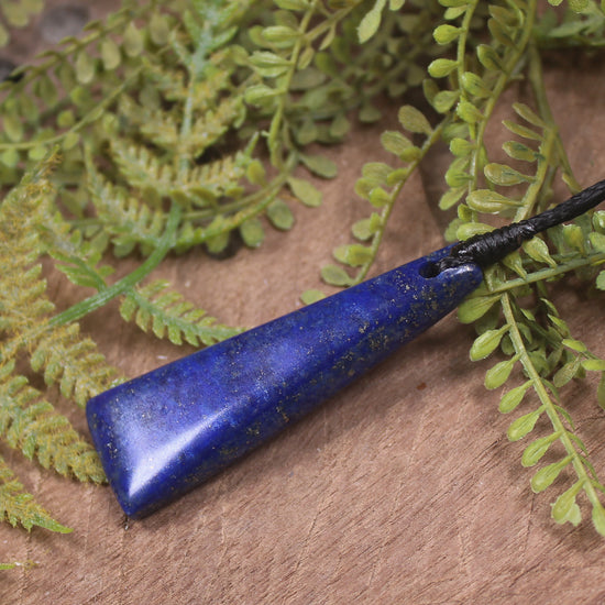 Lapis Toki Pendant