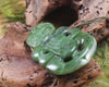 Hapopo Pounamu Hei Tiki - NZ Greenstone