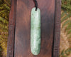Kawakawa Pounamu Roimata Pendant - NZ Greenstone