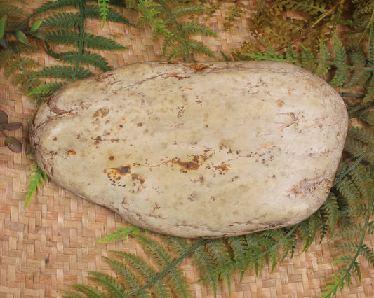 Freeform Pounamu Sculpture - Kokopu  Pounamu - NZ Greenstone