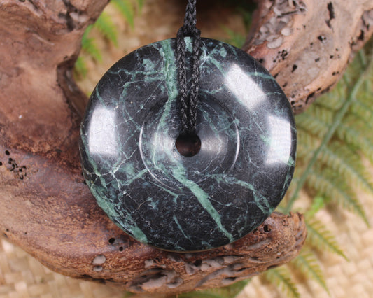 Porowhita carved from NZ Serpentine