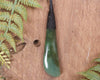 Roimata Teardrop carved from Hapopo Pounamu - NZ Greenstone