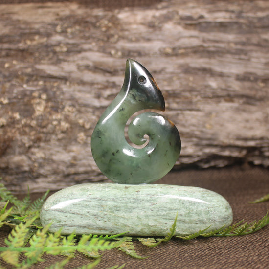 Matau Sculpture carved from Pounamu