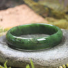 Bangle carved from Hapopo Pounamu - NZ Greenstone
