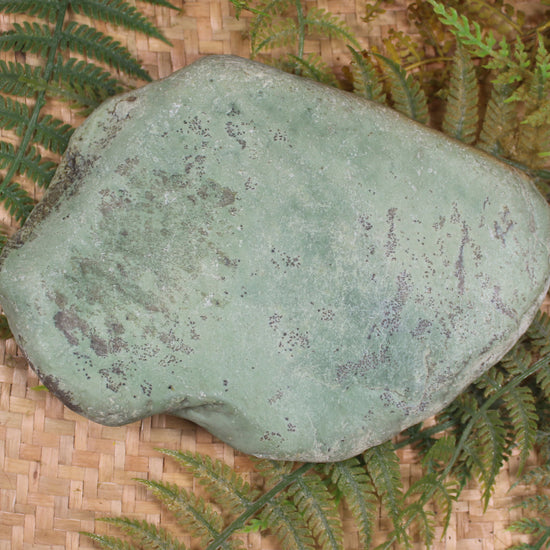 Freeform Pounamu Sculpture - Kokopu  Pounamu - NZ Greenstone