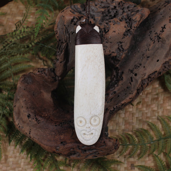 Roimata carved from Whale Bone