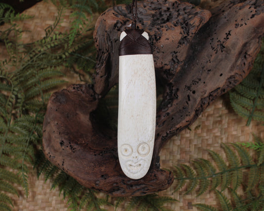 Roimata carved from Whale Bone