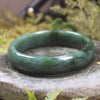 Bangle carved from Hapopo Pounamu - NZ Greenstone