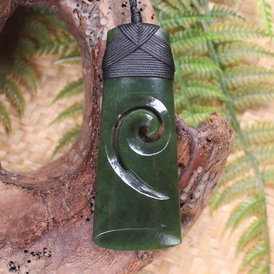 Toki with Koru pendant