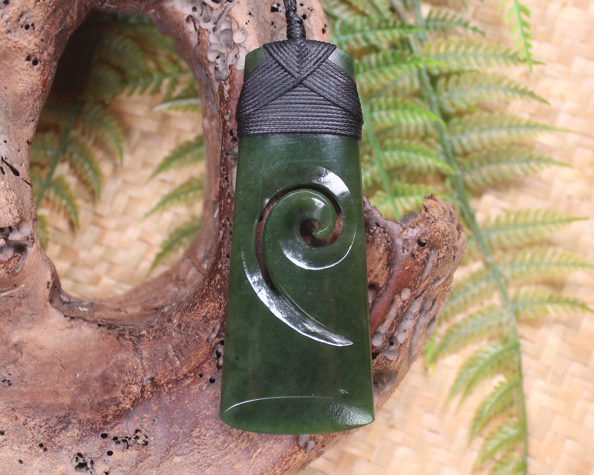 Toki with Koru pendant