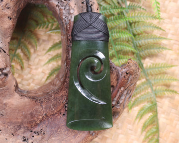 Toki with Koru pendant