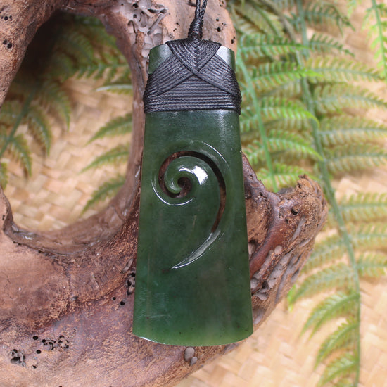 Toki with Koru pendant