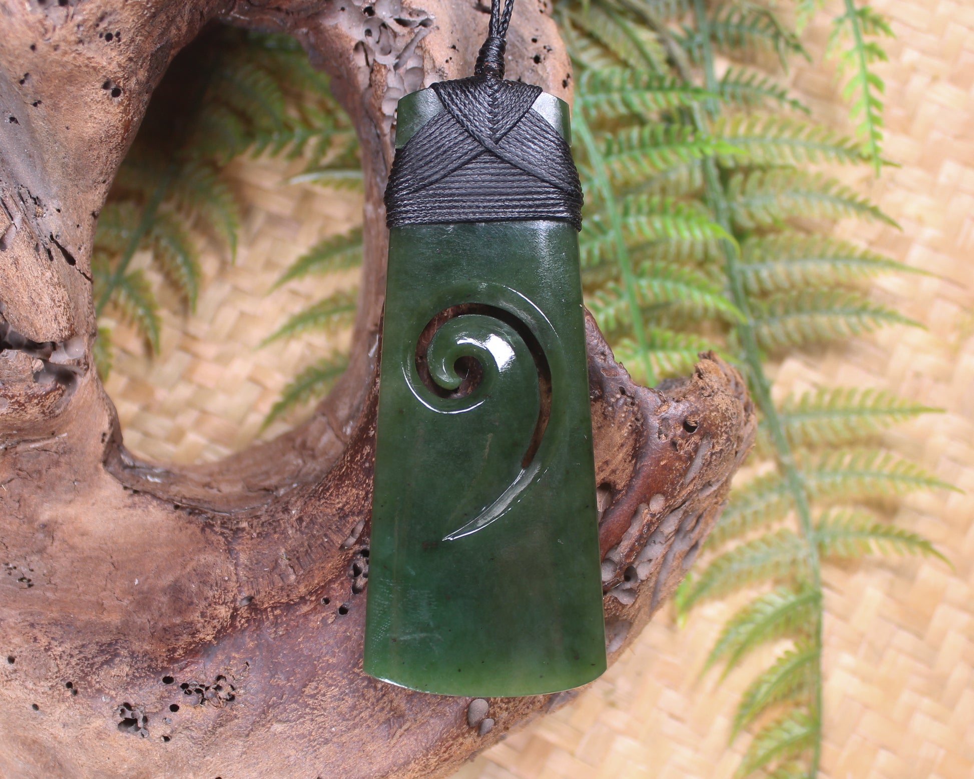 Toki with Koru pendant