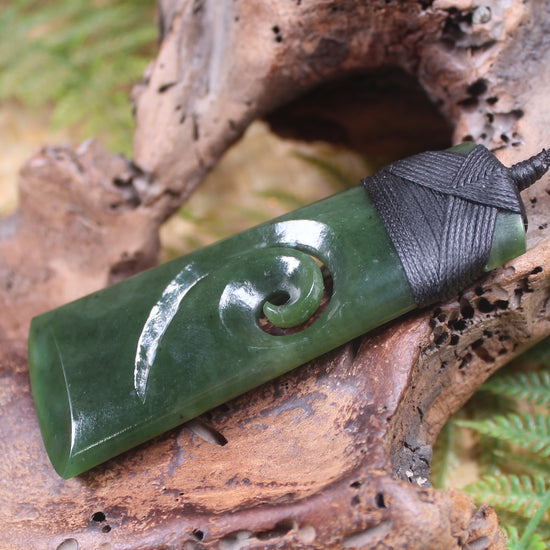 Toki with Koru pendant