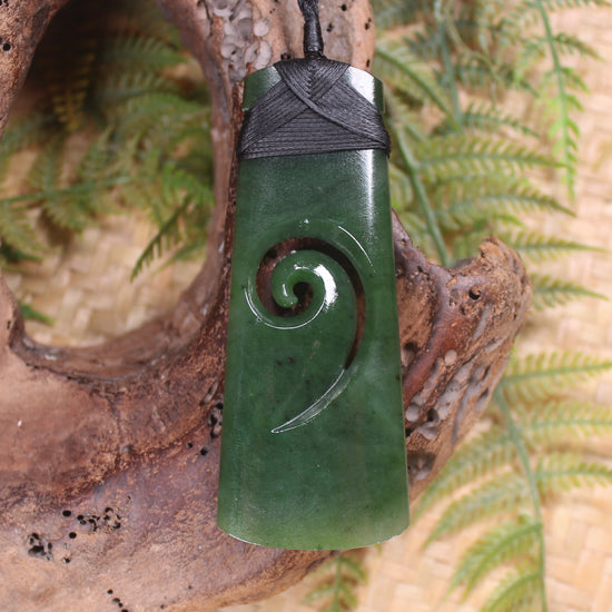 Toki with Koru pendant
