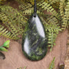 Roimata or Teardop carved from Douglas Creek Pounamu - NZ Greenstone