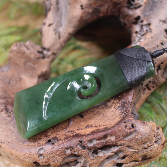 Toki with Koru pendant