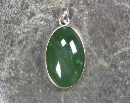 Pendant carved from Hapopo Pounamu - NZ Greenstone
