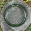 Bangle carved from Kawakawa Pounamu - NZ Greenstone