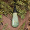 Flower Jade pounamu roimata and toki pendants - NZ Greenstone