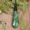 Hapopo pounamu roimata and toki pendants - NZ Greenstone