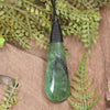 Hapopo pounamu roimata and toki pendants - NZ Greenstone