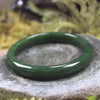 Bangle carved from Kawakawa Pounamu - NZ Greenstone