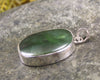 NZ Greenstone Medium Sterling Silver Pendant (BM561) Hapopo Pounamu